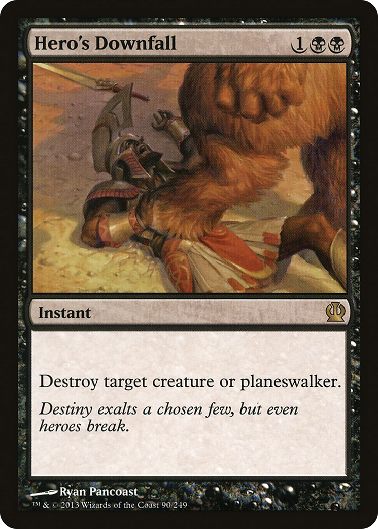 Hero's Downfall (THS-090)  Foil