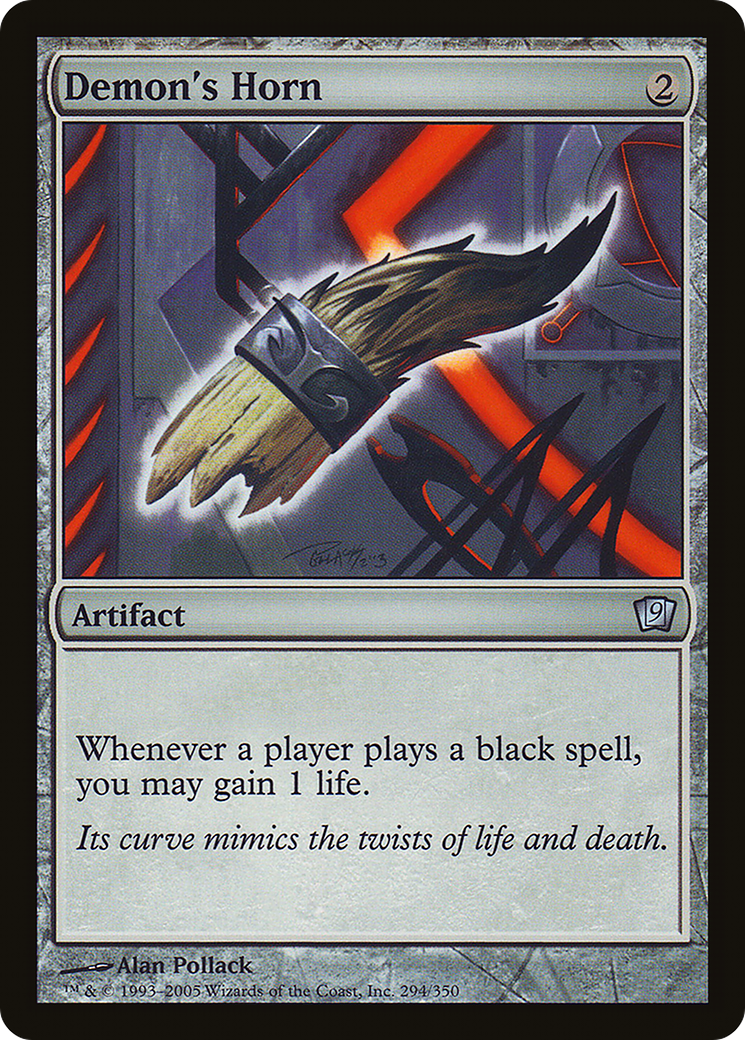 Demon's Horn (9ED-294)  Foil