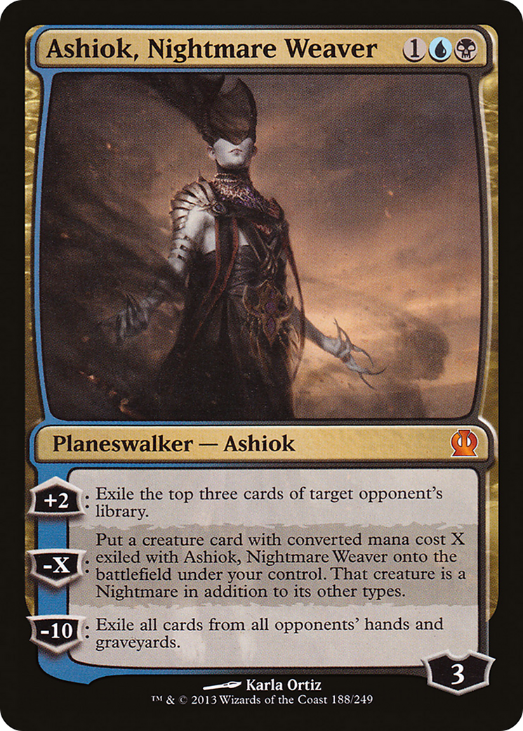 Ashiok, Nightmare Weaver (THS-188)  Foil