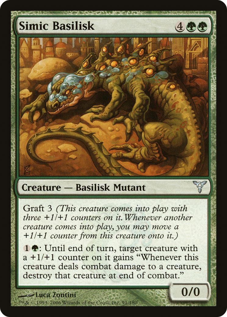 Simic Basilisk  Foil