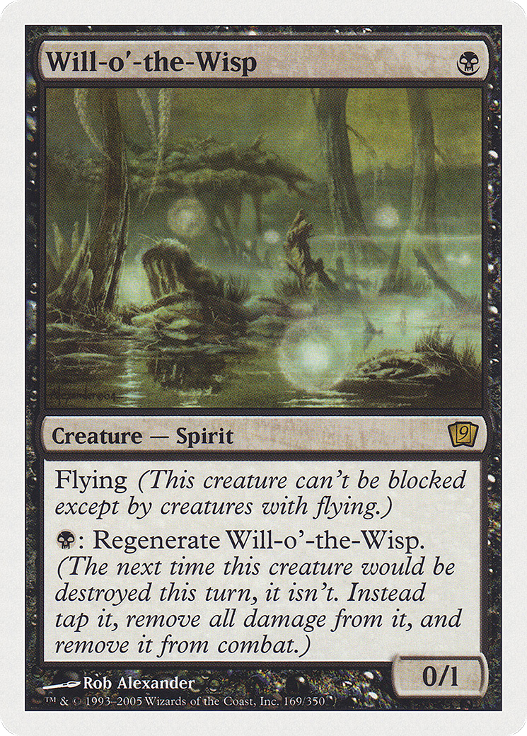 Will-o'-the-Wisp (9ED-169)  Foil