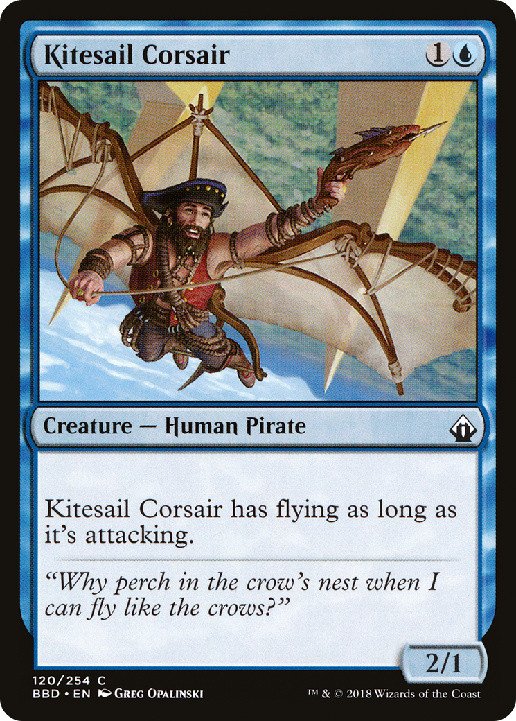 Kitesail Corsair (BBD-120)  Foil