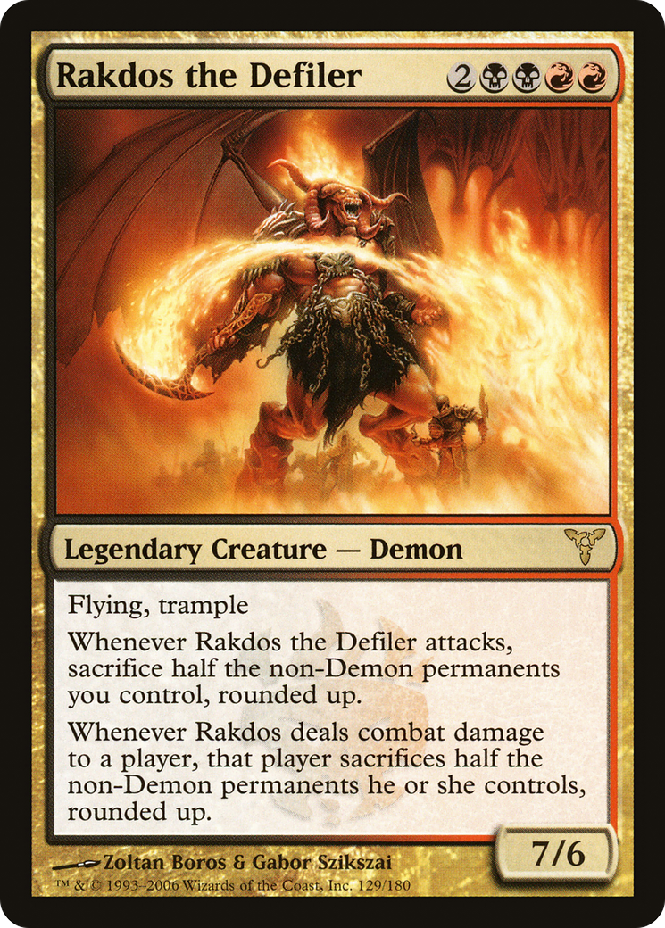 Rakdos the Defiler  Foil