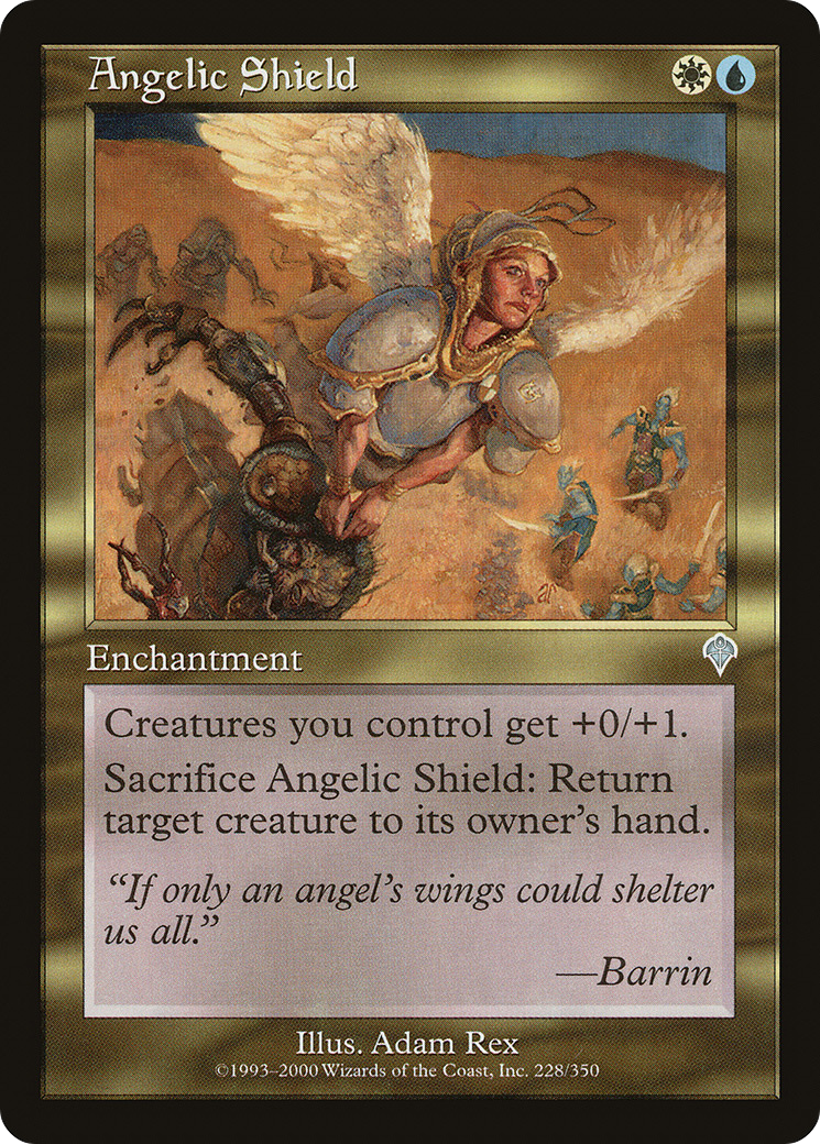 Angelic Shield (INV-228)  Foil