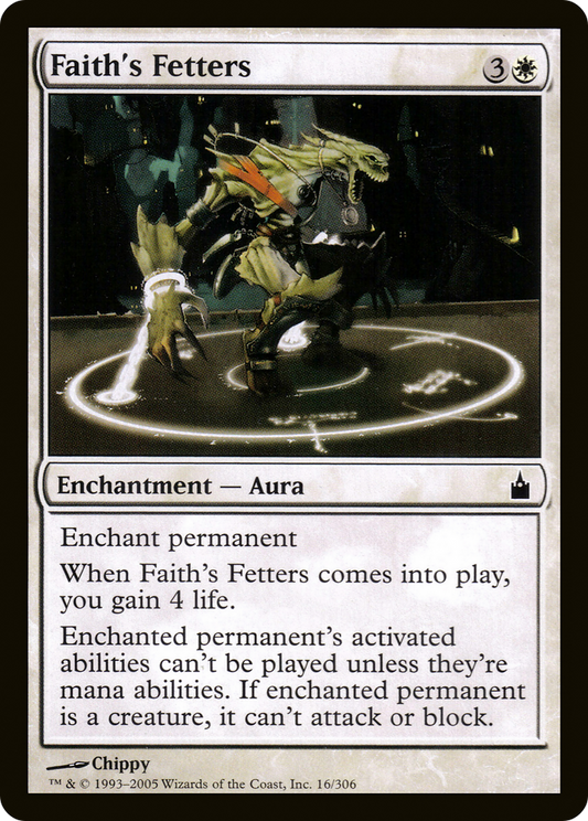 Faith's Fetters (RAV-016)  Foil