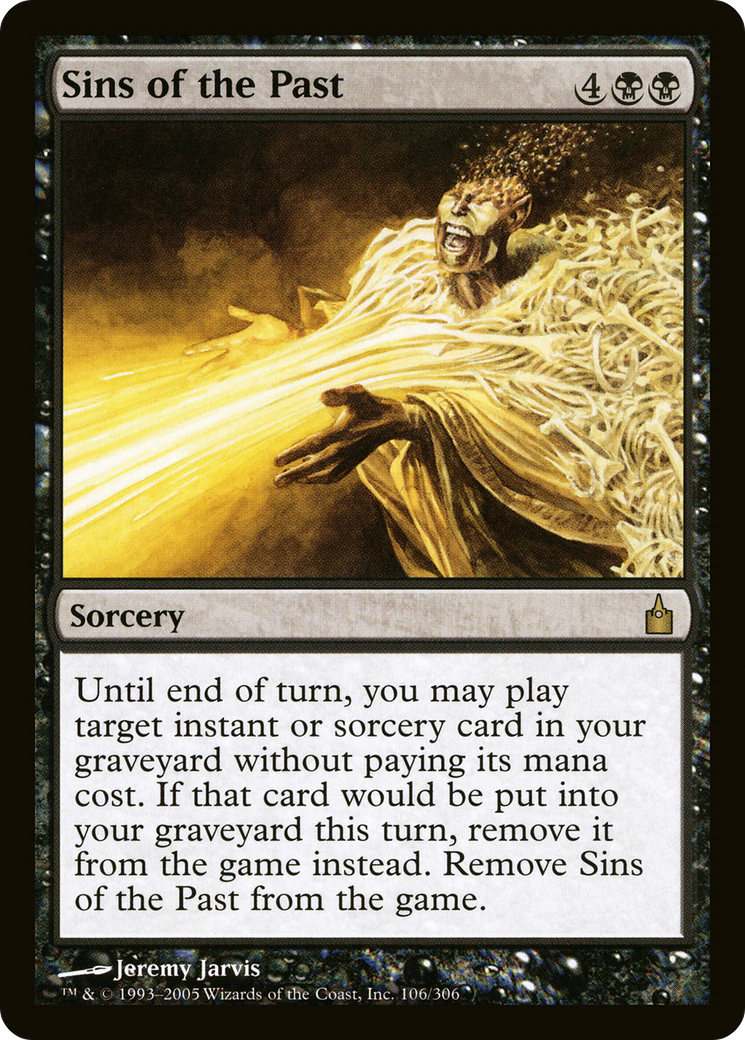 Sins of the Past (RAV-106)  Foil