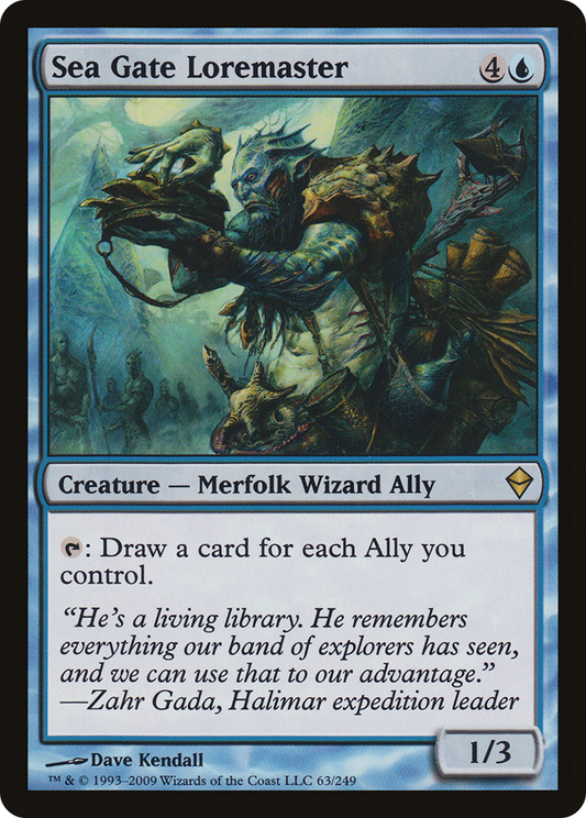 Sea Gate Loremaster (ZEN-063)  Foil