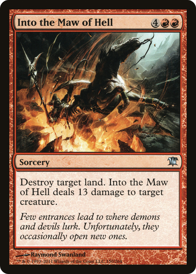 Into the Maw of Hell (ISD-150)  Foil