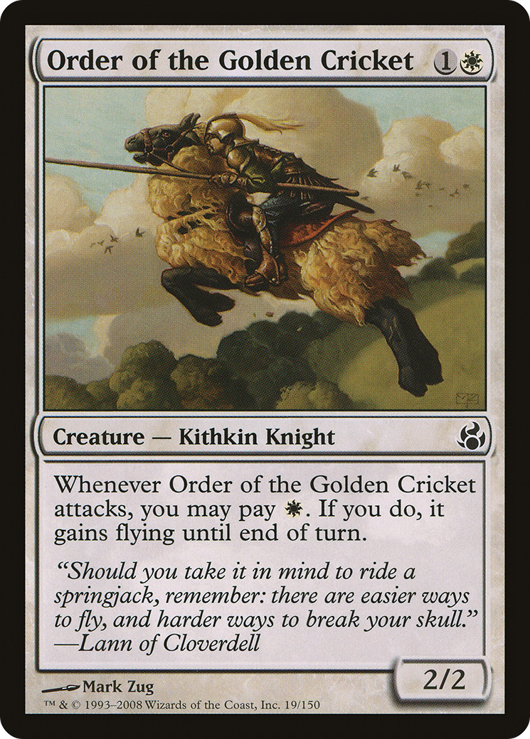 Order of the Golden Cricket (MOR-019)  Foil