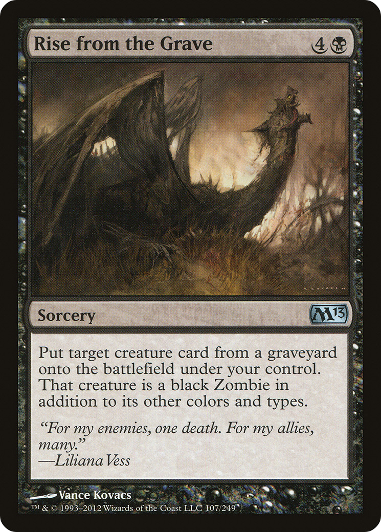 Rise from the Grave (M13-107)  Foil