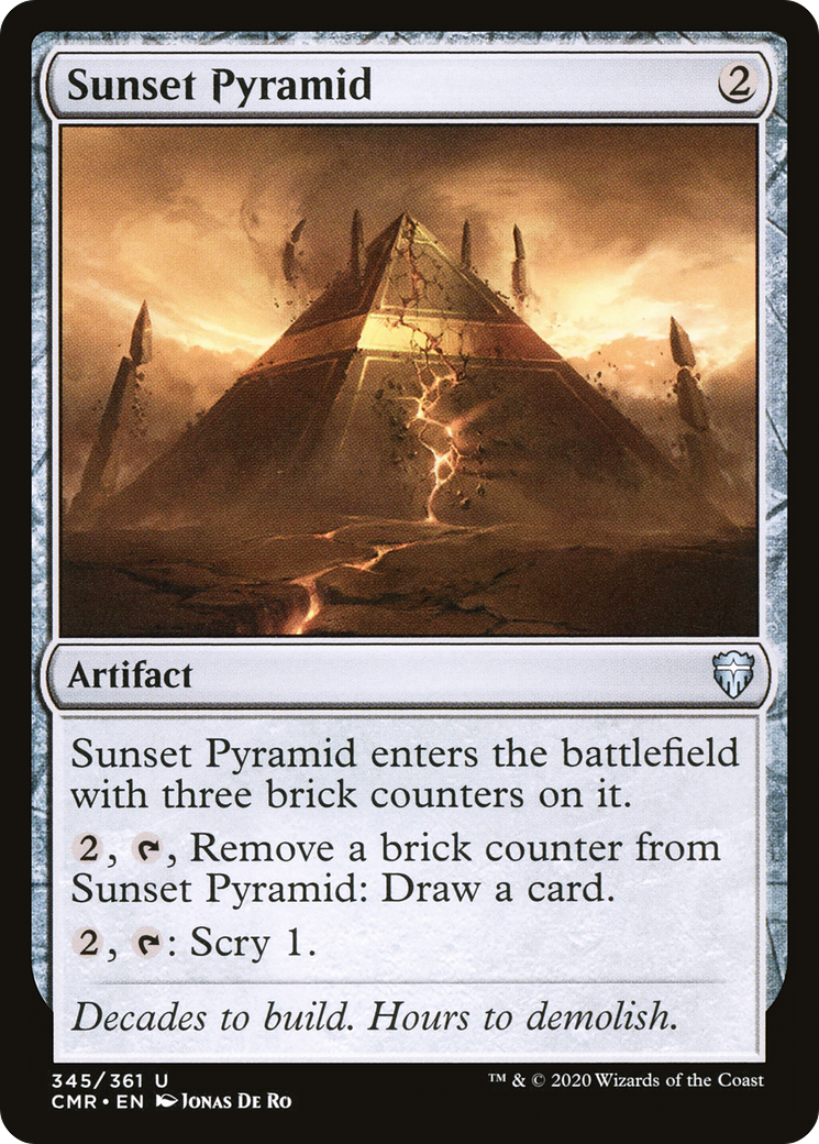 Sunset Pyramid (CMR-345)  Foil
