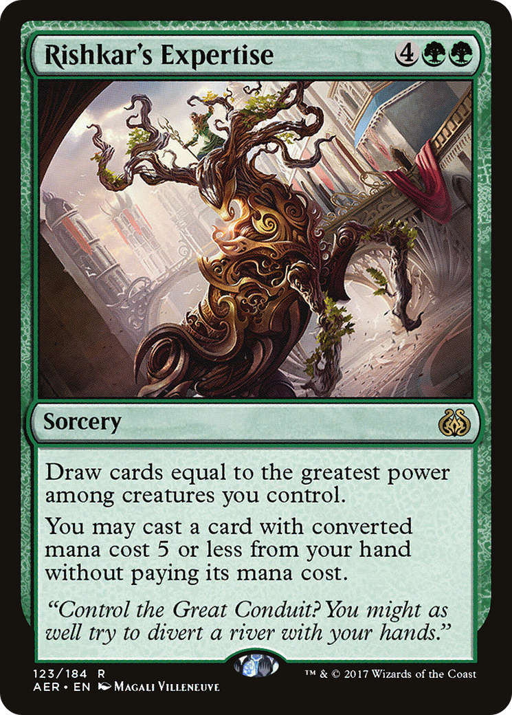 Rishkar's Expertise (AER-123)  Foil