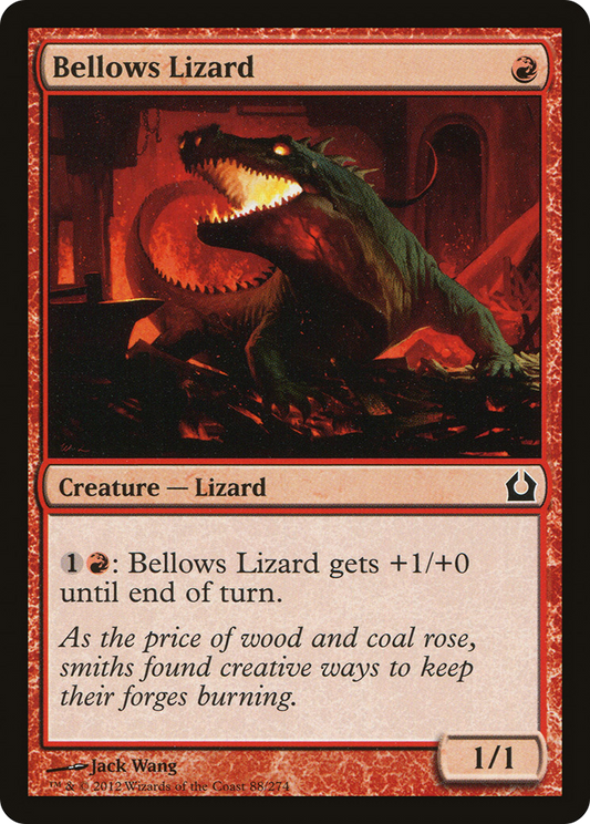 Bellows Lizard (RTR-088)  Foil