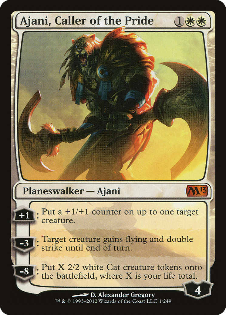 Ajani, Caller of the Pride (M13-001)  Foil