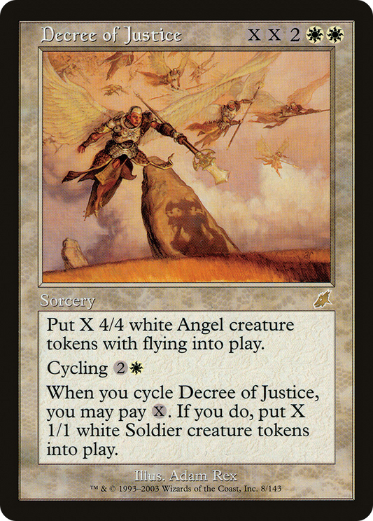 Decree of Justice (SCG-008)  Foil