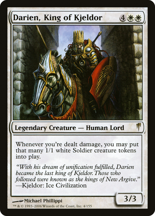 Darien, King of Kjeldor (CSP-004)  Foil