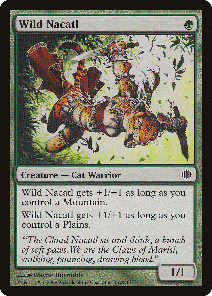 Wild Nacatl (ALA-152)  Foil