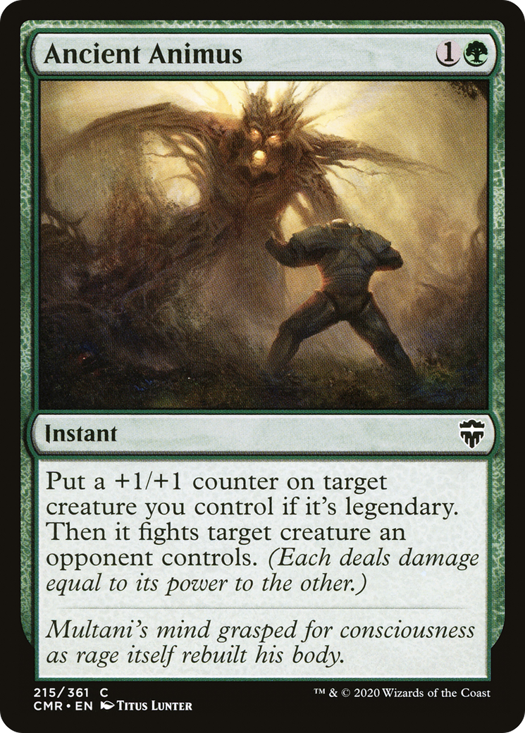 Ancient Animus (CMR-215)  Foil