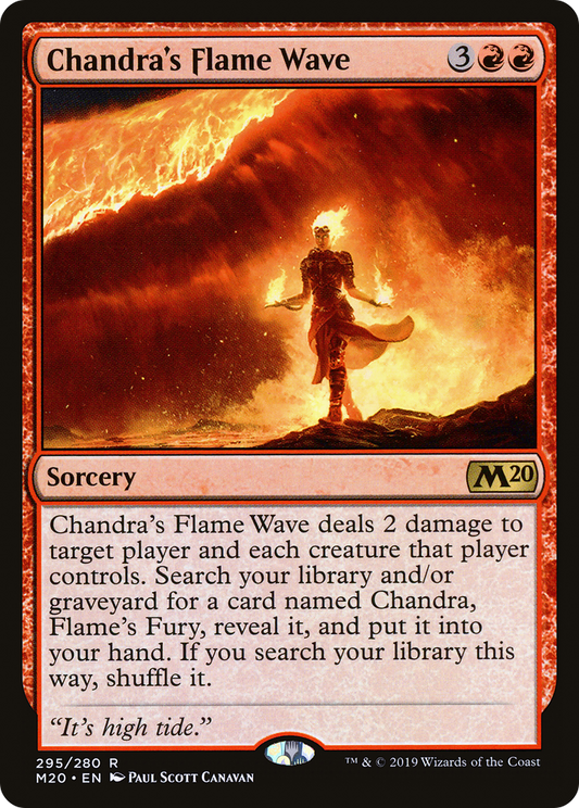 Chandra's Flame Wave (M20-295)