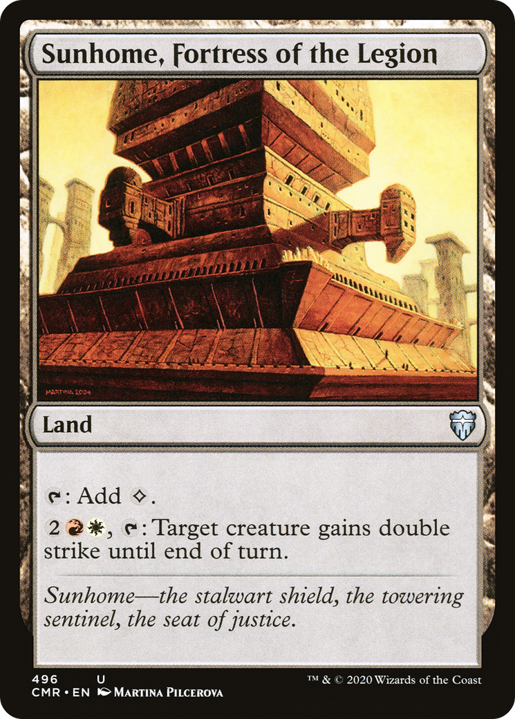 Sunhome, Fortress of the Legion (CMR-496)