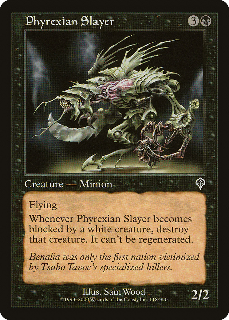 Phyrexian Slayer (INV-118)  Foil