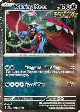 Roaring Moon (Cosmos Holo) 109/162  - Holofoil Miscellaneous Cards & Products - Rare