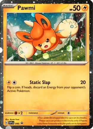 Pawmi (Cosmos Holo) 040 - Holofoil - Promo