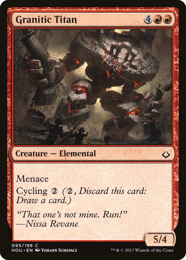 Granitic Titan (HOU-095)  Foil
