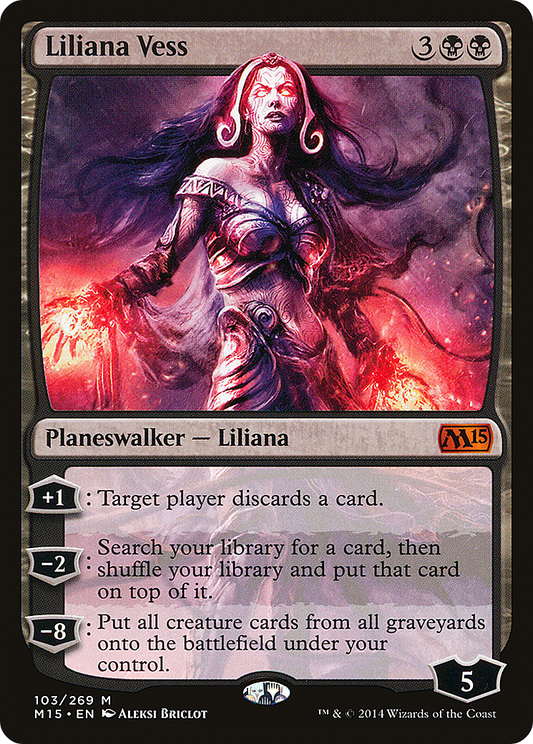 Liliana Vess (M15-103)  Foil
