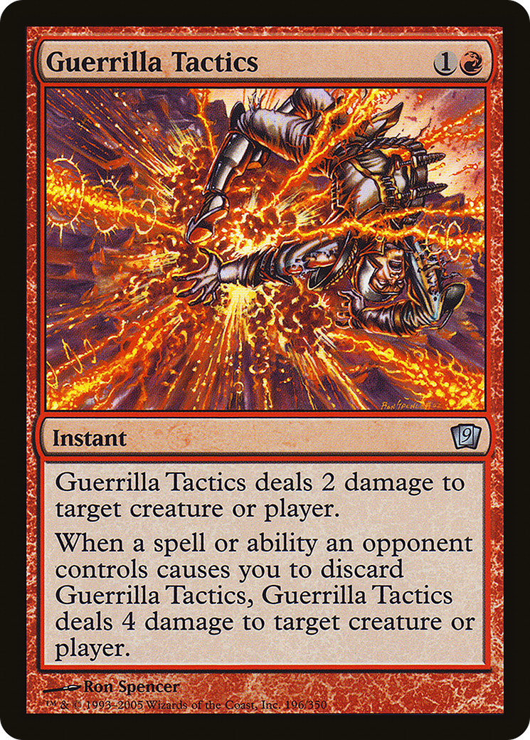 Guerrilla Tactics (9ED-196)