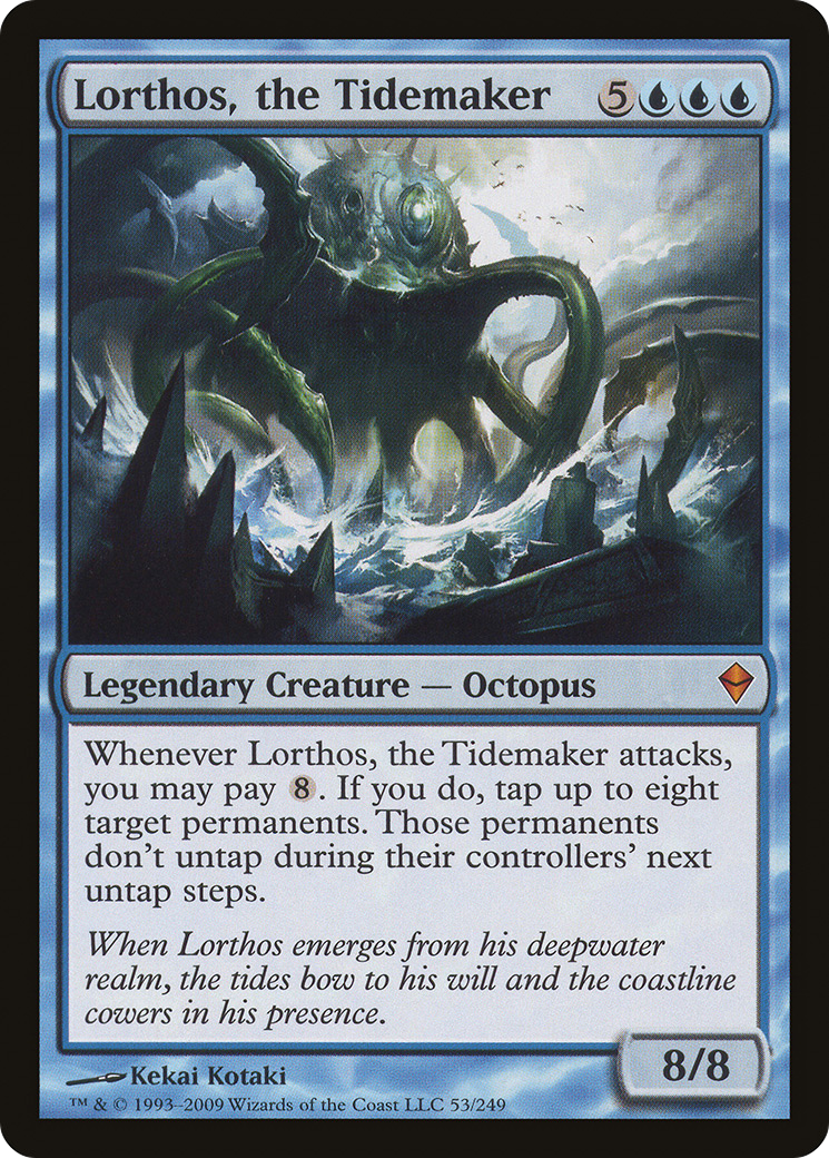 Lorthos, the Tidemaker (ZEN-053)  Foil