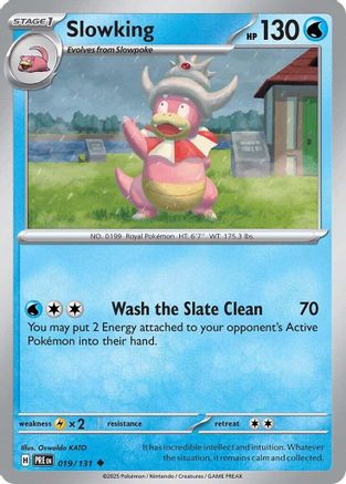 Slowking - 019  - Reverse Holofoil - Uncommon