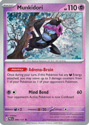 Munkidori - 044  - Reverse Holofoil - Rare