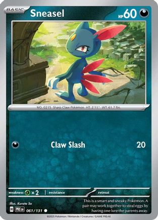 Sneasel - 061  - Common