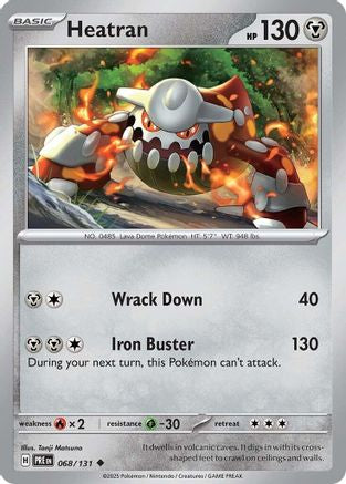 Heatran - 068  - Uncommon