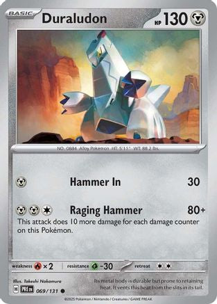 Duraludon - 069  - Reverse Holofoil - Common