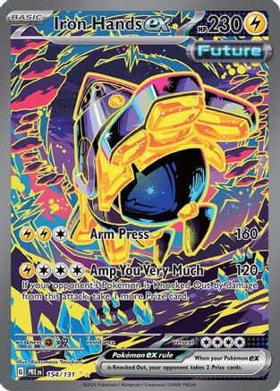 Iron Hands ex - 154/131  - Holofoil - Special Illustration Rare