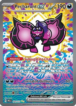 Pecharunt ex 163/131  - Holofoil SV Prismatic Evolutions - Special Illustration Rare