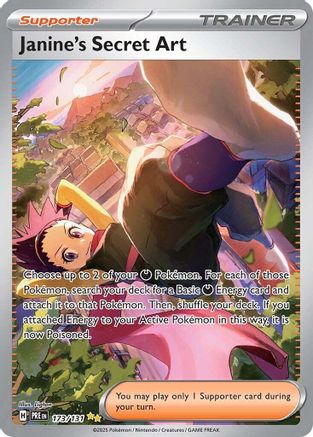 Janine's Secret Art - 173/131  - Holofoil - Special Illustration Rare