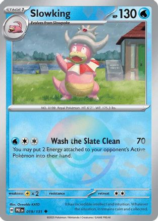 Slowking (Poke Ball Pattern) 019/131  - Holofoil SV Prismatic Evolutions - Uncommon
