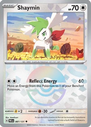 Shaymin (Poke Ball Pattern) - 087  - Holofoil - Uncommon