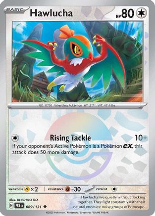Hawlucha (Poke Ball Pattern) - 089  - Holofoil - Uncommon
