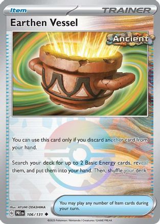 Earthen Vessel (Poke Ball Pattern) - 106  - Holofoil - Uncommon