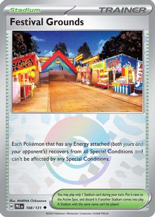 Festival Grounds (Poke Ball Pattern) - 108  - Holofoil - Uncommon