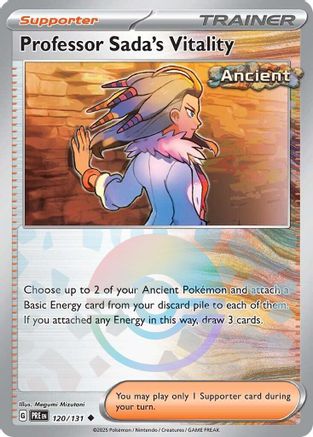 Professor Sada's Vitality (Poke Ball Pattern) - 120  - Holofoil - Uncommon
