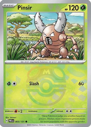 Pinsir (Master Ball Pattern) 003 - Common