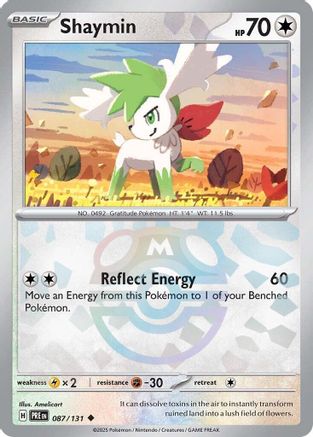 Shaymin (Master Ball Pattern) - 087  - Holofoil - Uncommon