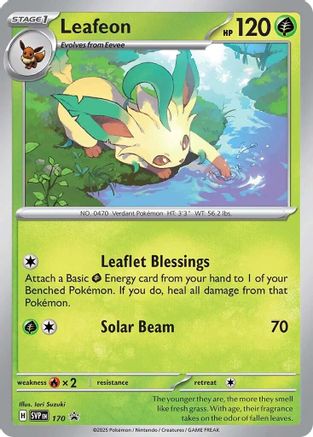 Leafeon (Cosmos Holo) 170 - Holofoil - Promo