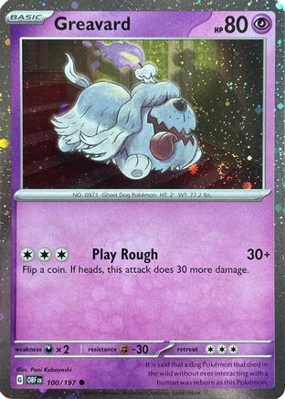 Greavard (Cosmos Holo) - 100/197 - Common