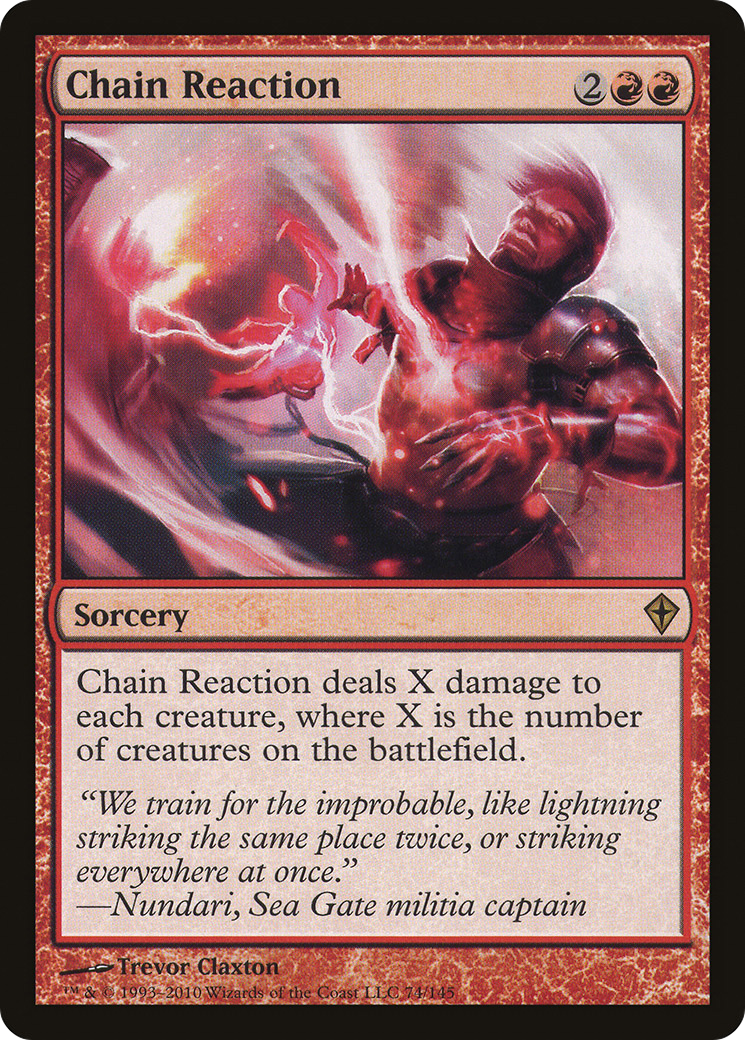 Chain Reaction (WWK-074)  Foil
